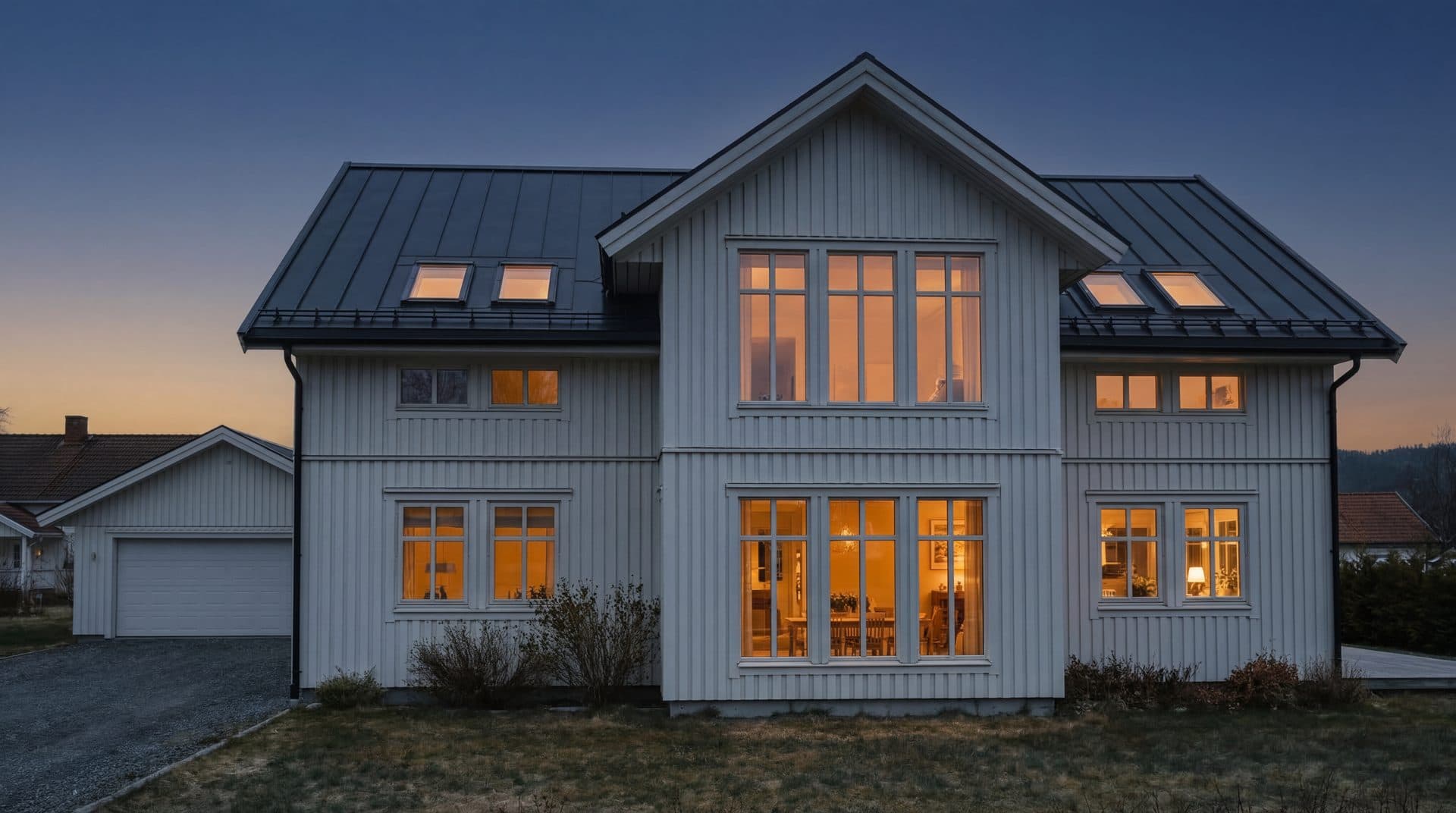 front, Kveld